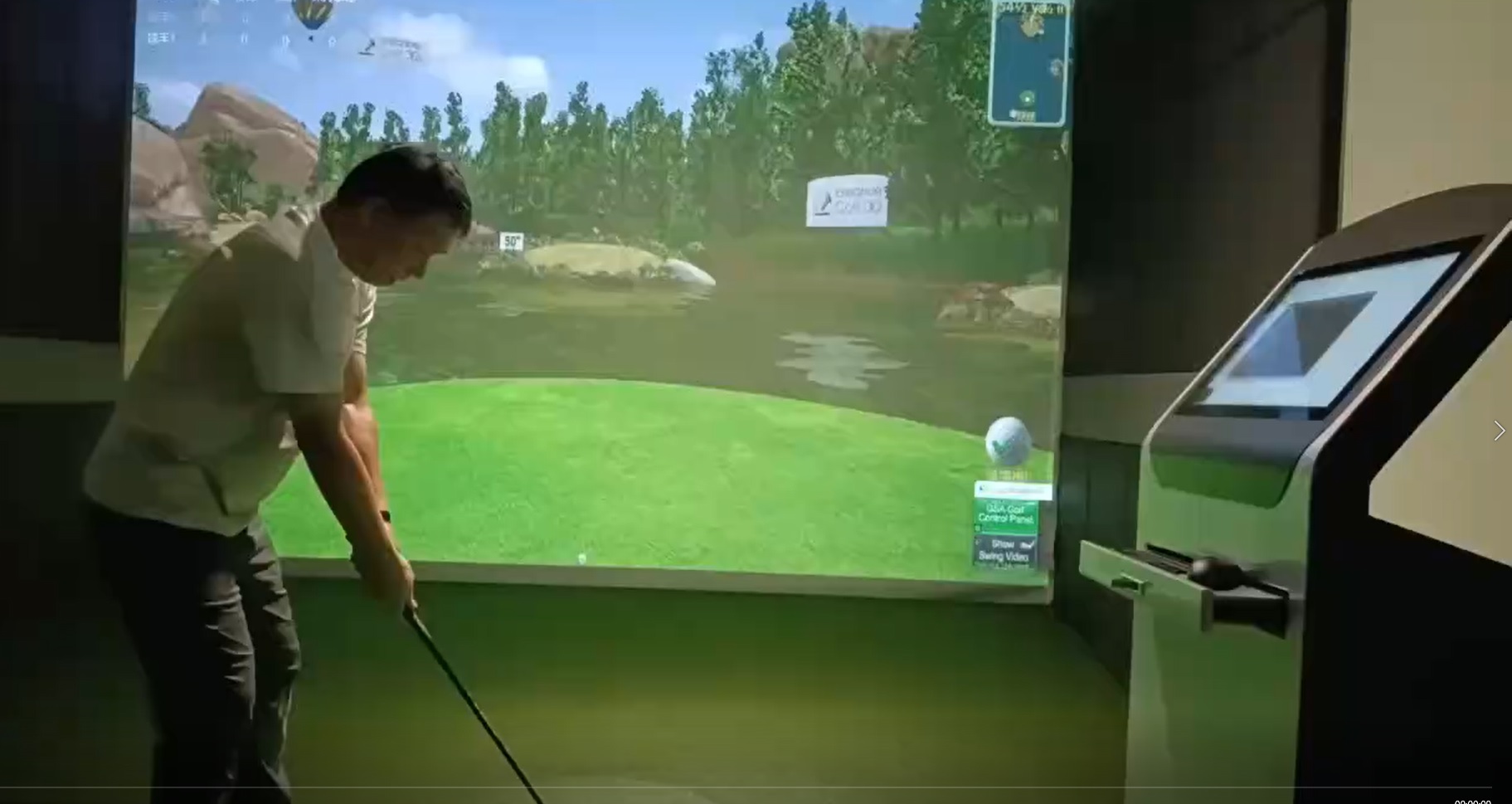 DTG3-中港店高爾夫遊戲影片